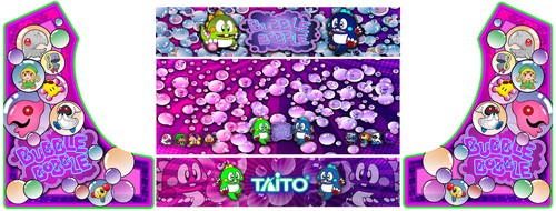 Bubble bobble bartop - bobble, arcade